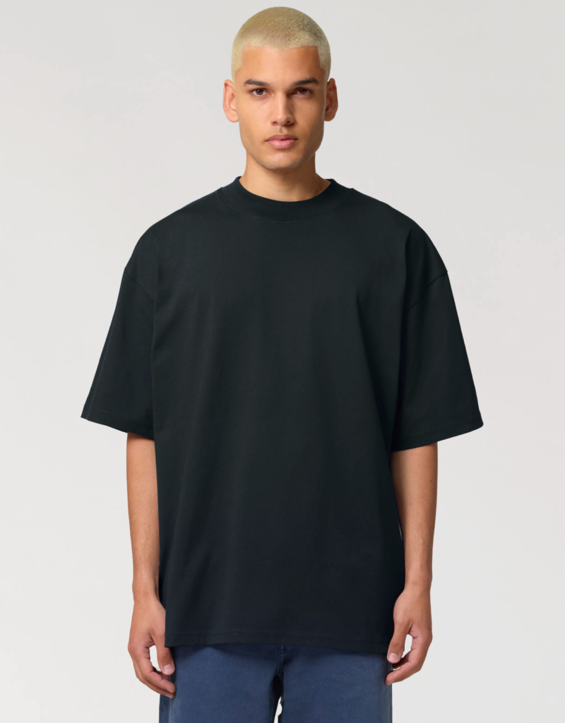 Boxy Loose T-shirt ilman painatusta